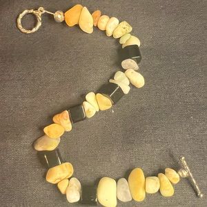 Natural stones beaded handmade bracelet
